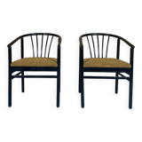 Paire de chaises vintage