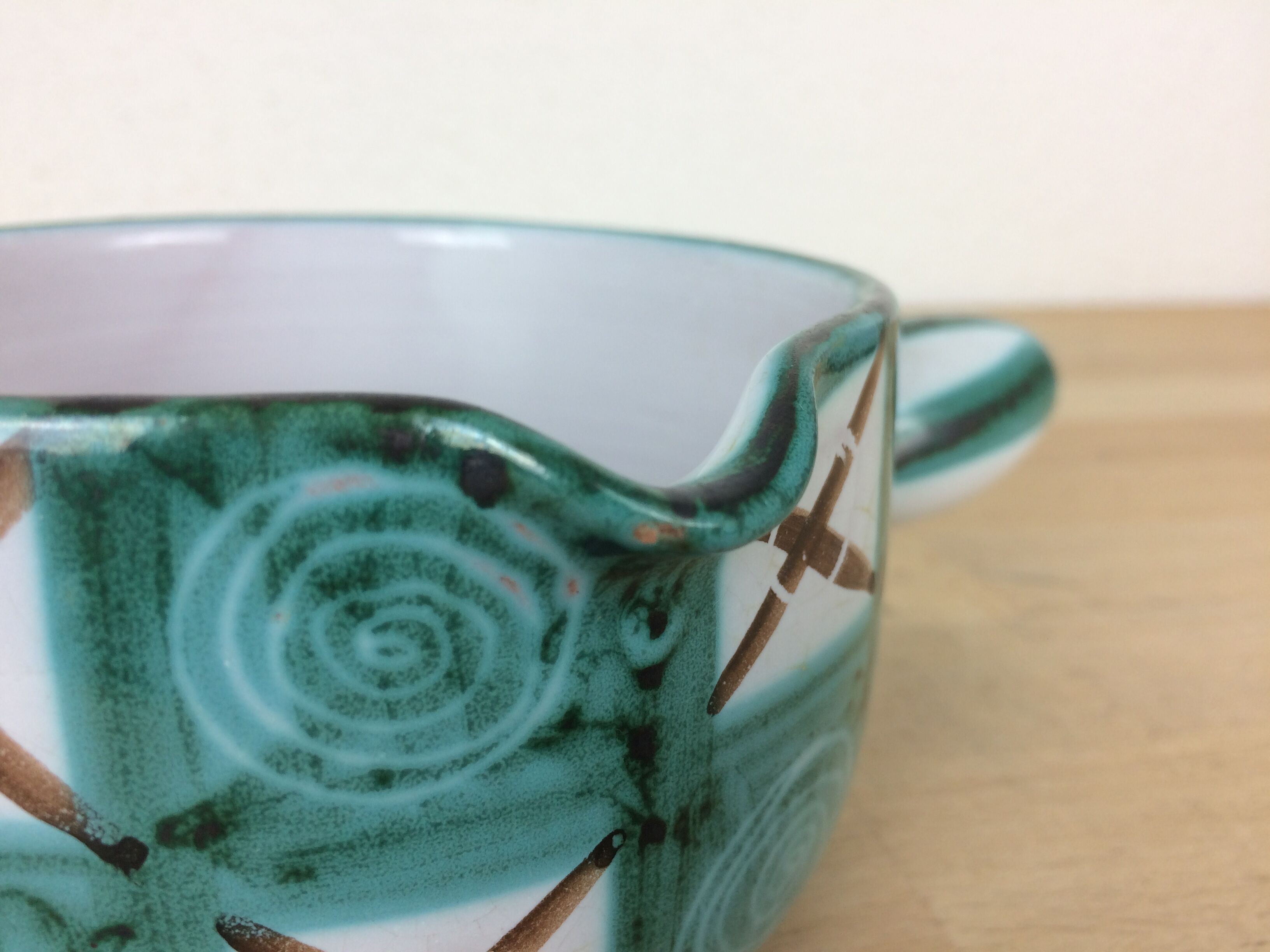 Ceramic skillet Robert Picault