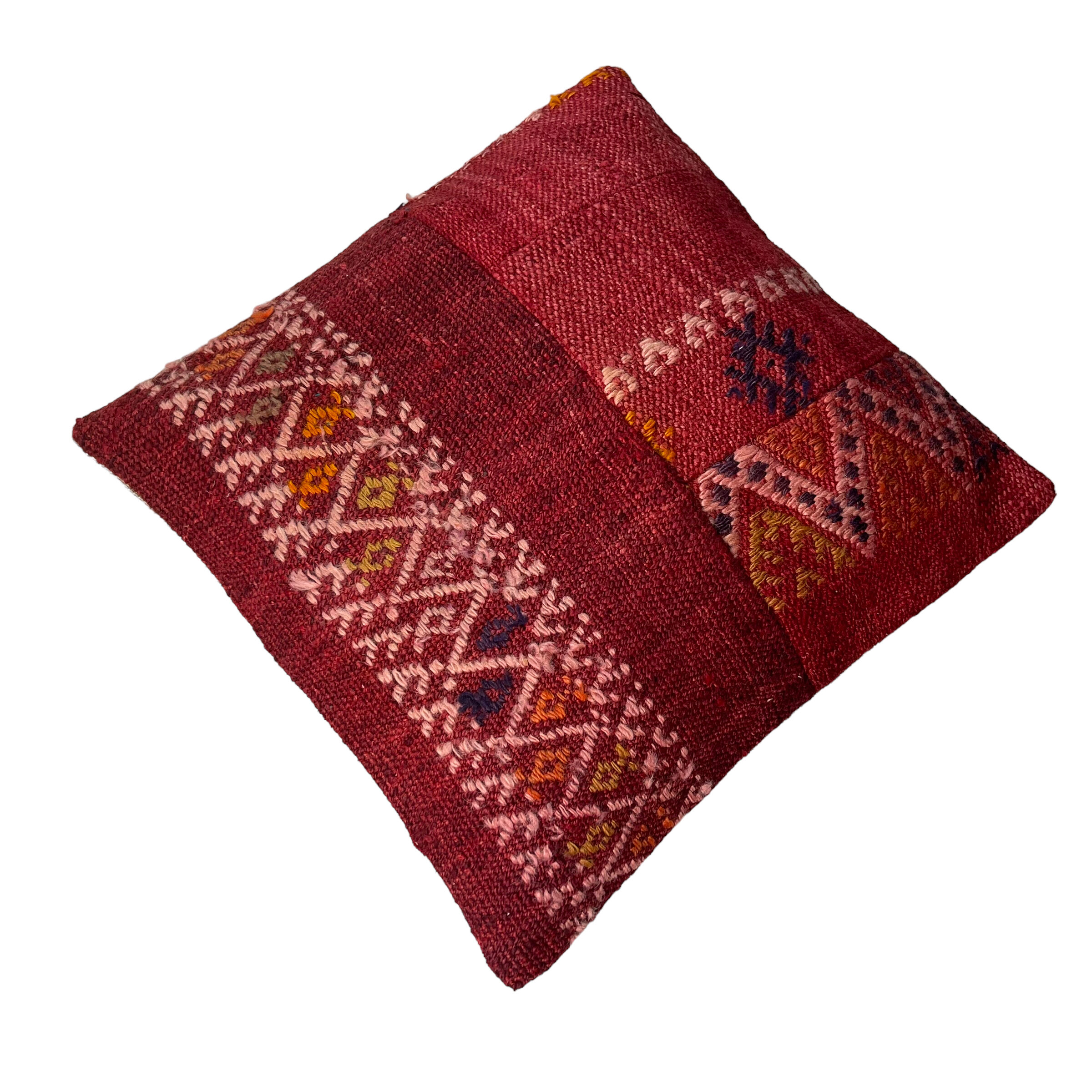 Housse de coussin Kilim turc vintage 40x40cm