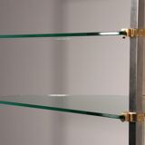 Peter Ghyczy 1970 corner cabinet – iconic stainless steel & aluminum model R16