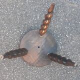 Vintage Twisted Tripod Stool