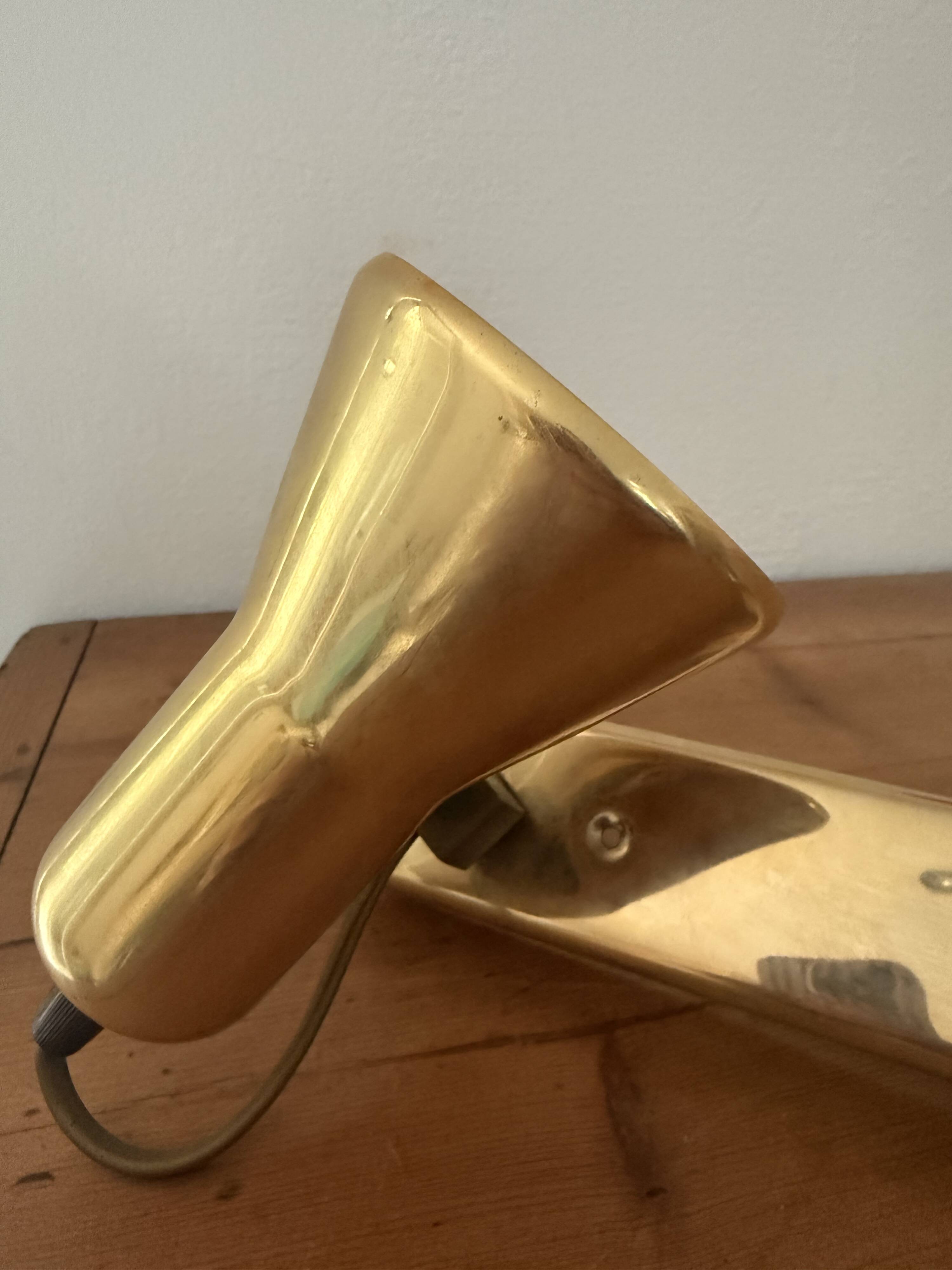 Vintage double spot wall light