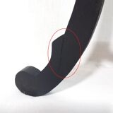 Napoleon III Style Harness in Blackened Wood and Red Marble