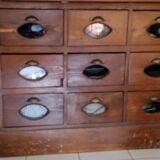 Grocery trade furniture with drawer