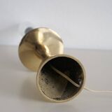 Scandinavian decorative lamp in solid brass