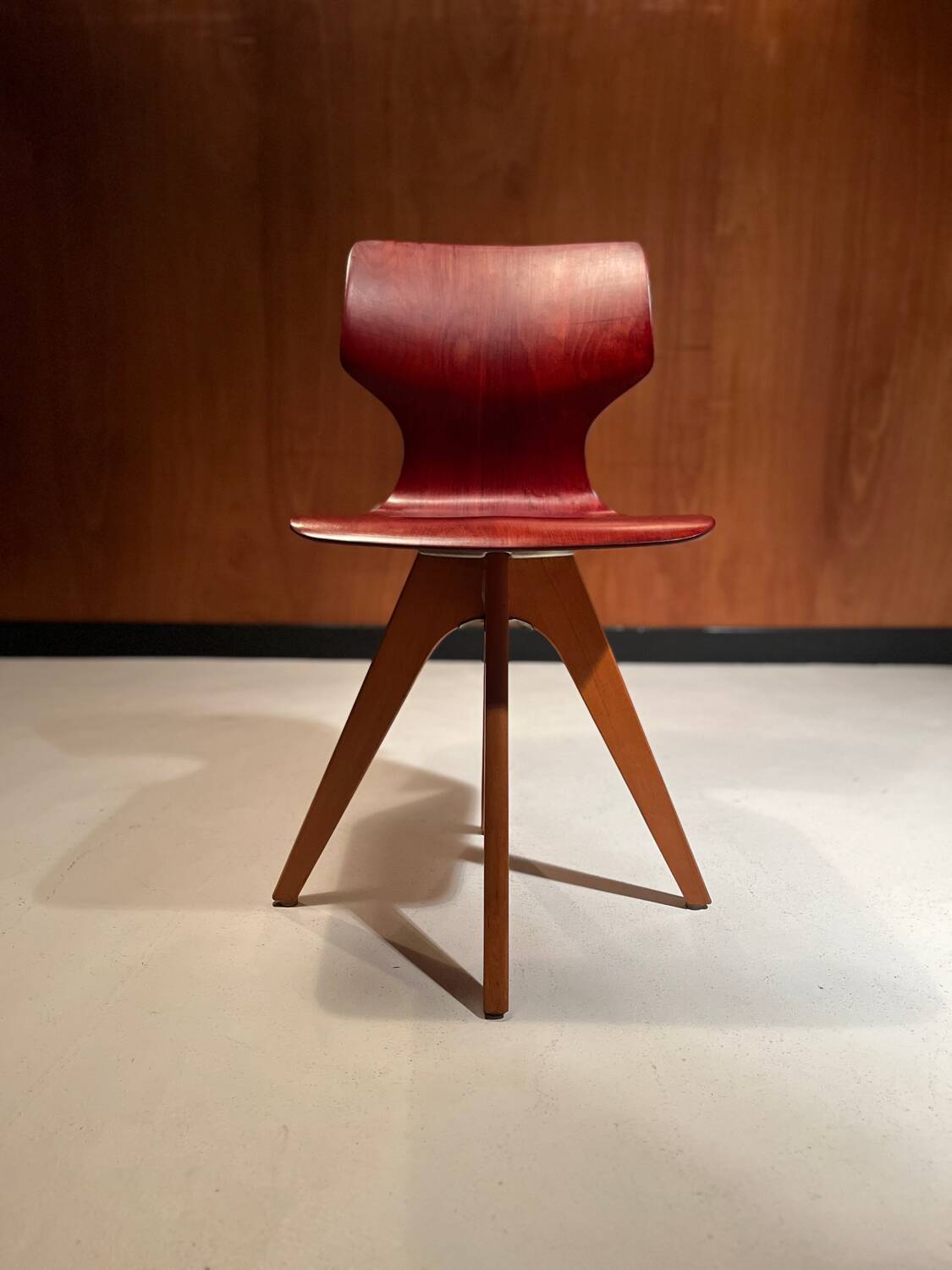 Flototto chair - vintage plywood 1960