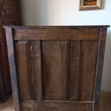 High walnut sideboard, early 20th century