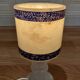 Set of five alabaster Scandinavian design lamps from the 1950s.