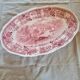 Plat vaisselle anglais rose Villeroy et Boch