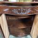 Napoleon III mahogany support cabinet