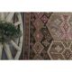 Vintage Turkish Oushak Handmade Wool Cotton Brown Runner Rug 188x416