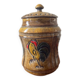 Bonbonnière vintage céramique émaillée Italy