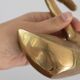 Pair of vintage brass swans
