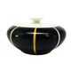Sugar bowl, Art Deco, porcelain, Volksstedt, Germany, 1960s