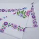 Vintage floral tablecloth