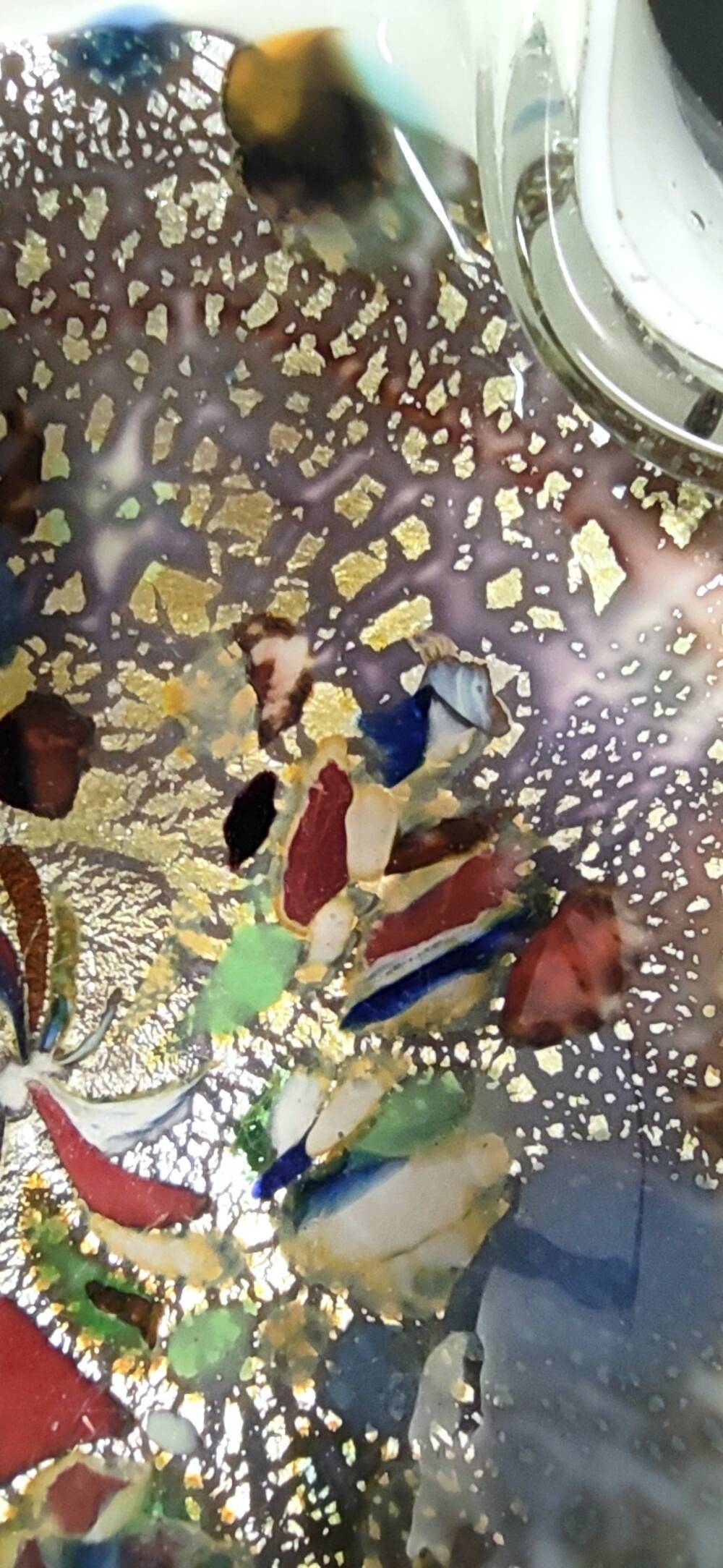 Murano Glass Ashtray or Trinket Bowl by Avem Attributed to Dino Martens