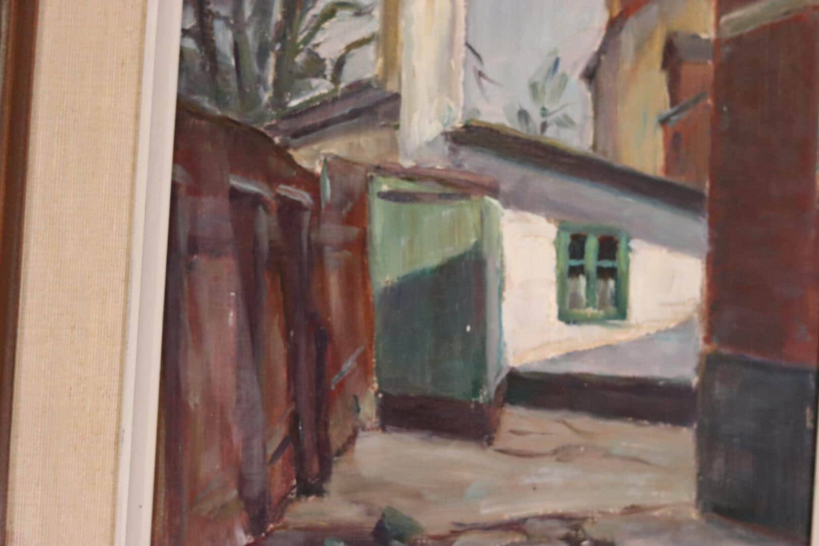 « Vue sur le jardin » de Carl Oskar Larsson