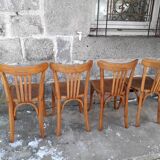 Set of four Luterma bistro chairs