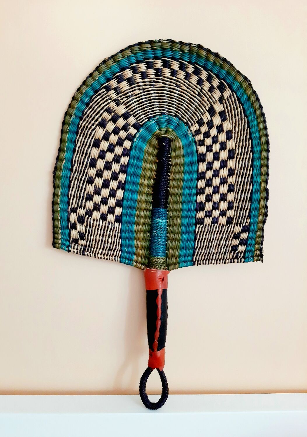 1 Bolga Fan African wall art