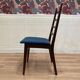 Suite de 3 chaises "design scandinave".