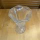 Set of 6 Ice Cream Bowls FIDENZA Moulded Glass Petal Shape Italy #E126