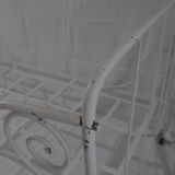 Forged iron bed