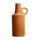 Vase bouteille terracotta - art populaire