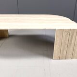 Table basse en travertin, 1970