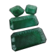 Raviers verts en verre