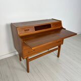 60s Vintage Danish Teak Secretary by Arne Wahl Iversen - Vinde Møbelfabrik