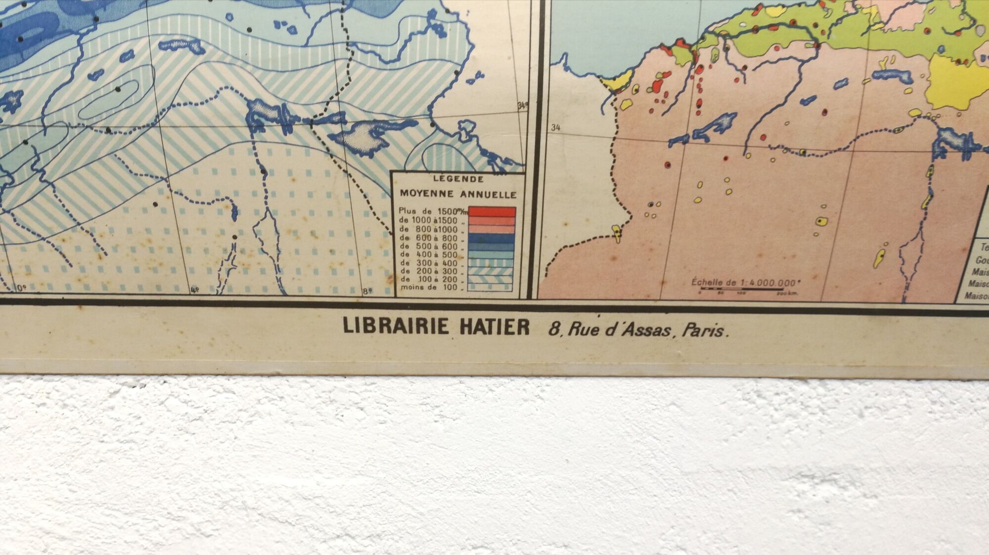 Map N ° 18 j. Brunhes North Africa