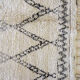 Tapis beni ourain  205x245cm
