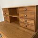 Magnificent Art Deco style secretary desk in old wood