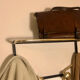 Vintage wall coat rack 1960