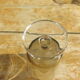 11 gray smoked glass foot glasses in excellent vintage condition