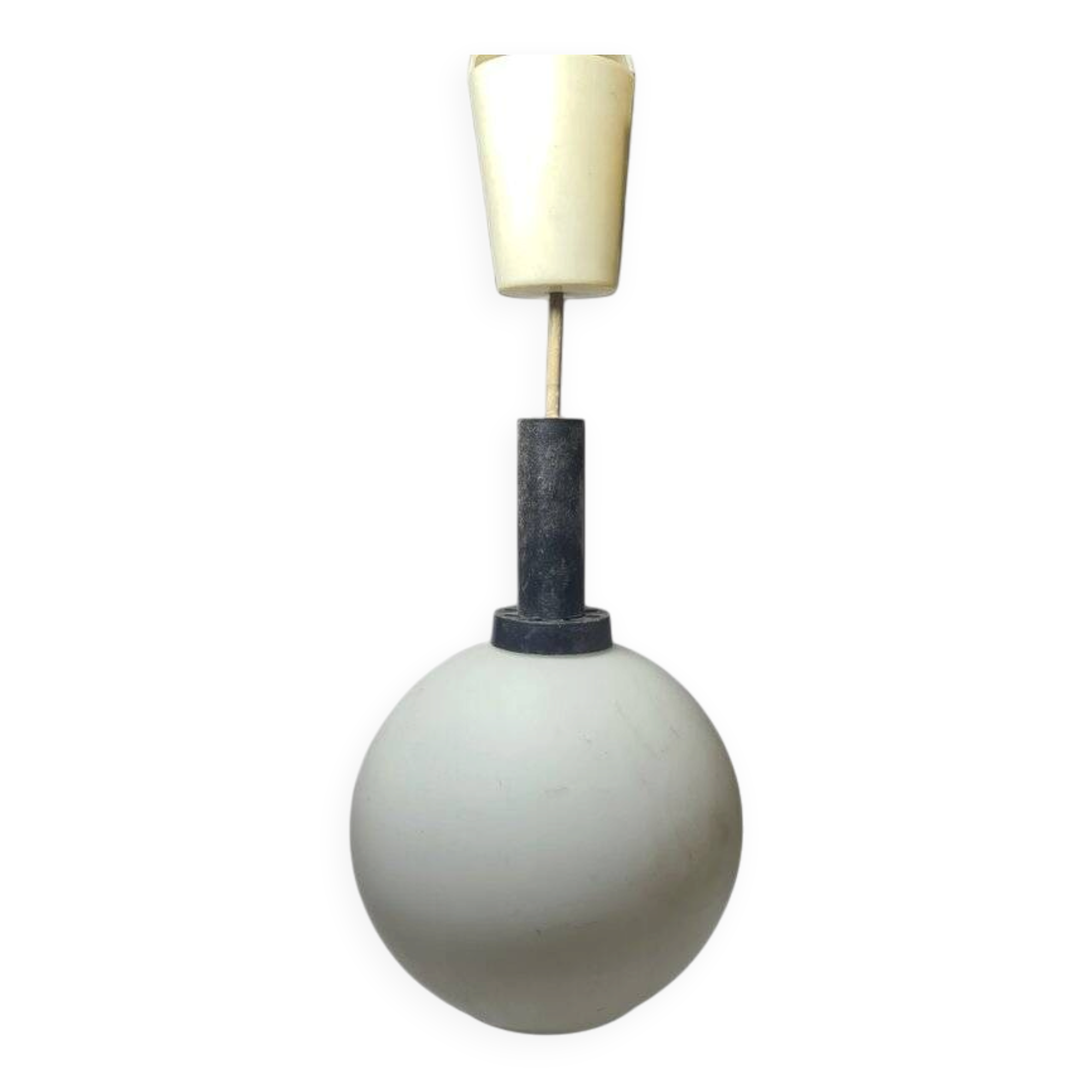 Postmodern Communist pendant lamp from Napako, Poland, 1970s