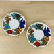 2 assiettes à dessert/soucoupes Acapulco Villeroy & Boch