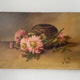 Still life old painting