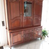 Solid cherry vessel with showcase