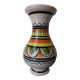 Earthenware vase with Breton decor (17 cm)