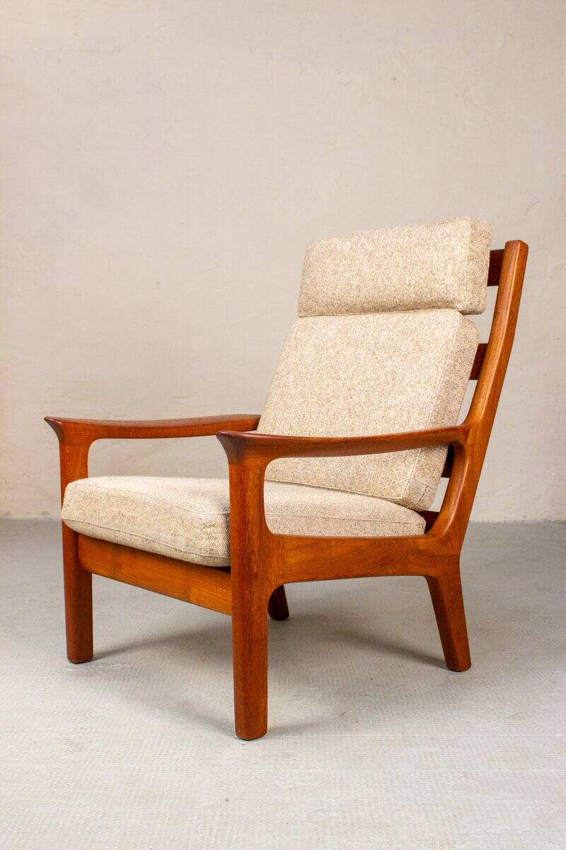 Mid-Century Teak Armchair by Juul Kristensen, Denmark, 1960s