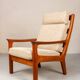 Mid-Century Teak Armchair by Juul Kristensen, Denmark, 1960s