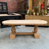 Monastery type table in solid oak