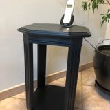 Octagonal art deco pedestal