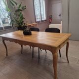 Louis XV style farmhouse table