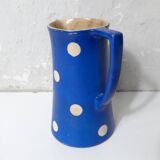 antique Longchamp style ceramic pitcher
