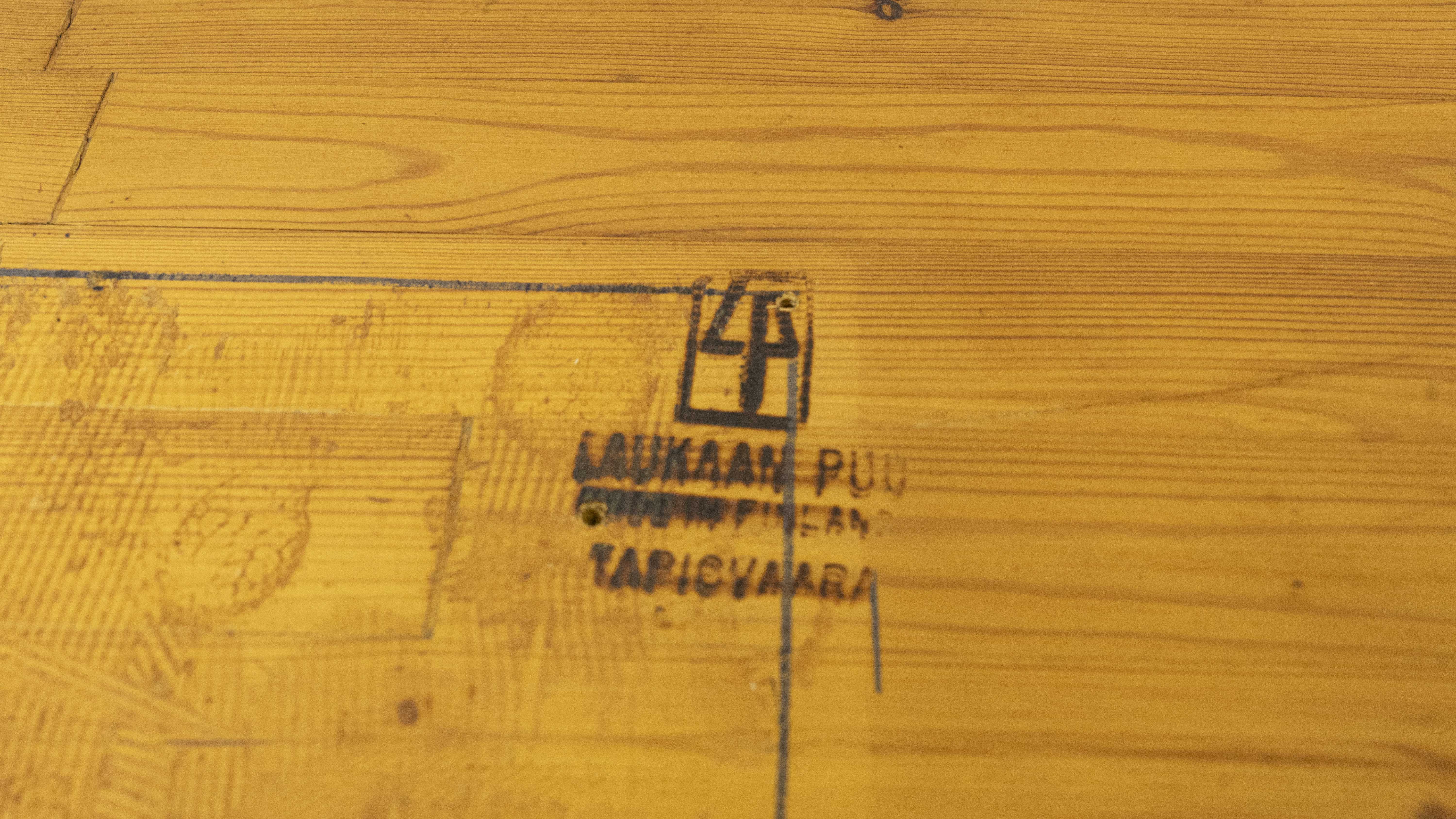 Pirkka Bench by Ilmari Tapiovaara for Laukaan Puu, 1955