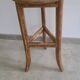 Old solid oak plant stand