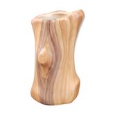 Vase céramique faux-bois 1950