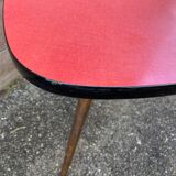 French formica vintage cocktail table 1960